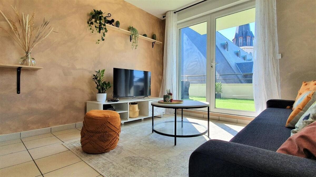 Ferienwohnung La Cigale Caen Exterior foto